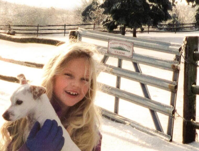 She Relived Childhood Memories in “Christmas Tree Farm”