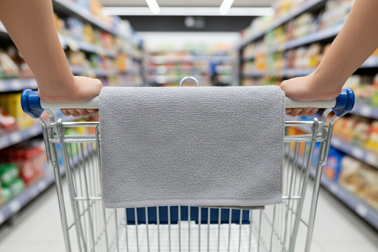 Shopping Cart Hack That Prevents Sore Arms