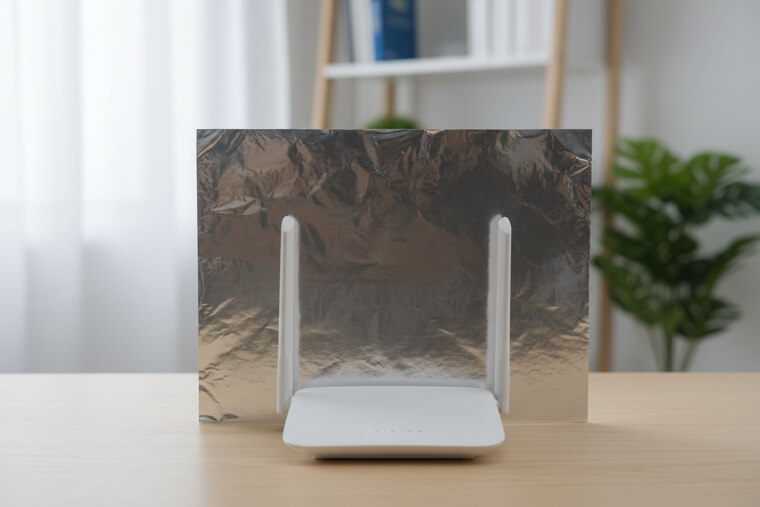 Why You Should Put Aluminum Foil Behind Your Router