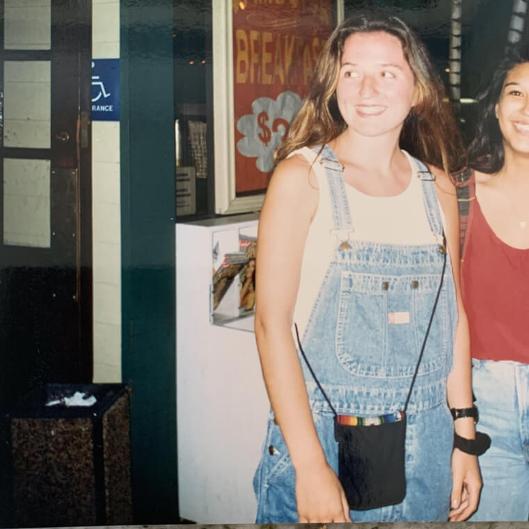 Overalls, Often With One Strap Down