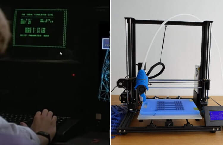 Impresión 3D - Weird Science, 1983