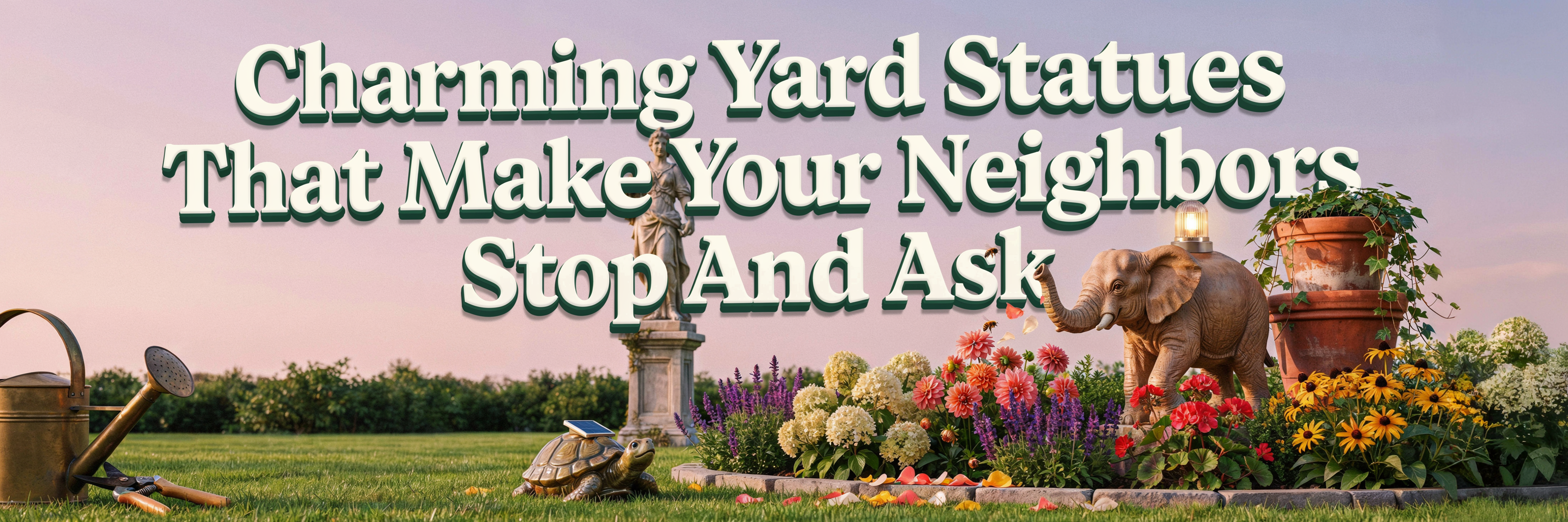 Yard StatuesThat Makes Neighbors Stop and Ask Where You Got It