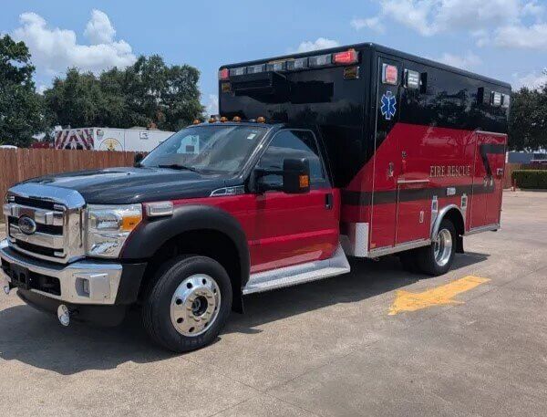 2015 Ford F-450 Ambulance Type I Powerstroke Diesel 4×4: $65,900