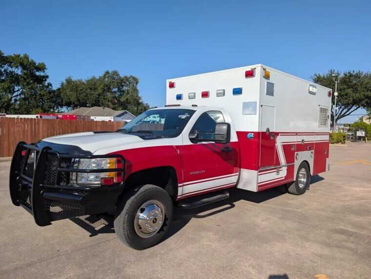 ​2013 Chevrolet Duramax Diesel Type I Ambulance: $39,900