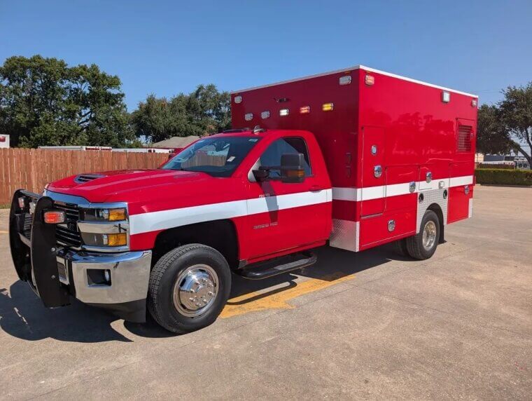 ​2017 Chevrolet Duramax Diesel Type I Ambulance: $69,900