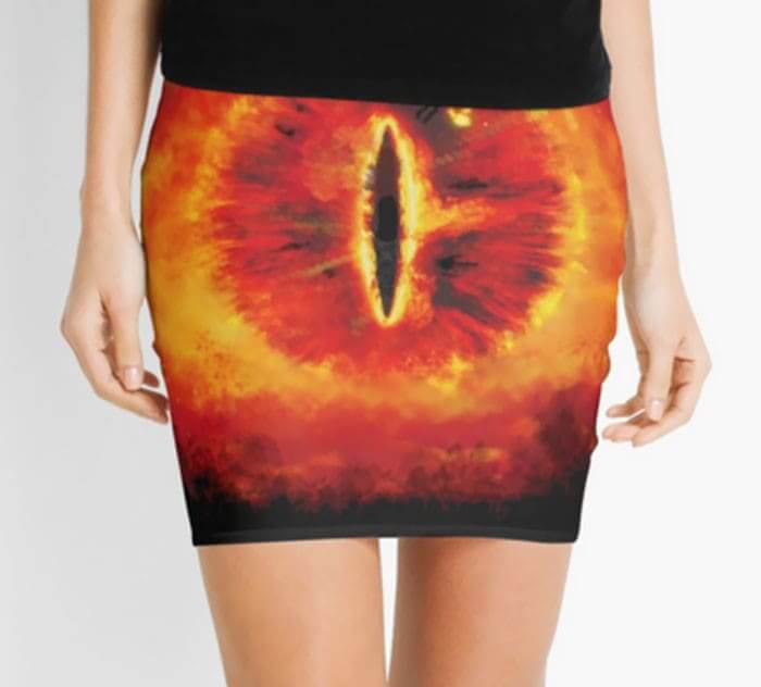 The Burning "Eye" Of Sauron