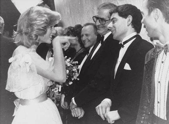 Quand la princesse Diana a rencontré le futur mister bean