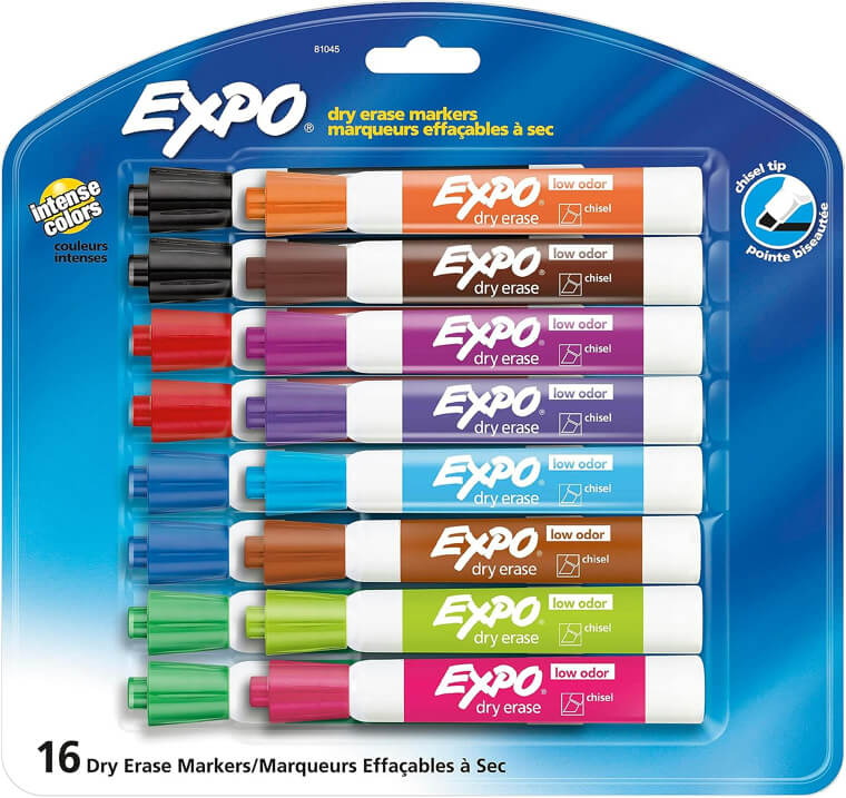 Over 60k Shoppers Love These Low-Odor Dry Erase Markers