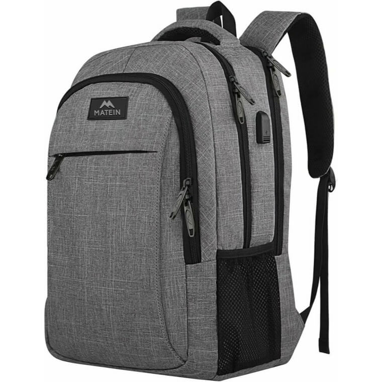 Stay Organized with MATEIN Backpack - Secure & Stylish! Now 50% Off!