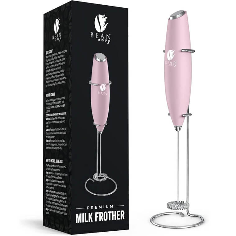 Top-Rated Handheld Milk Frother - Get It While It Lasts