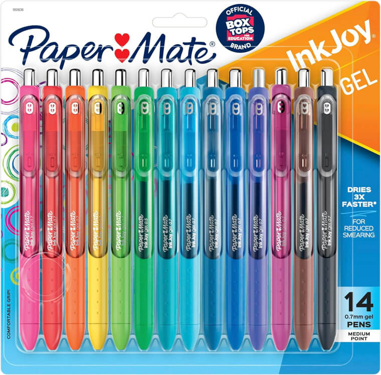 Top-Selling Paper Mate Colorful Gel Pens