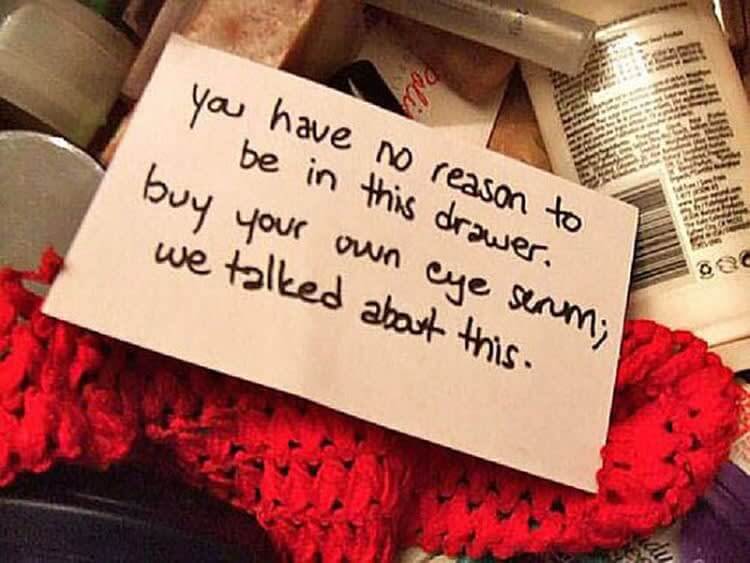 A Passive-Aggressive Reminder