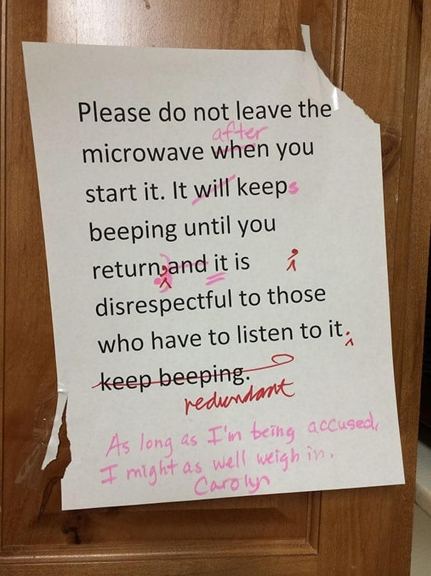 Carolyn Just Isn't Having it