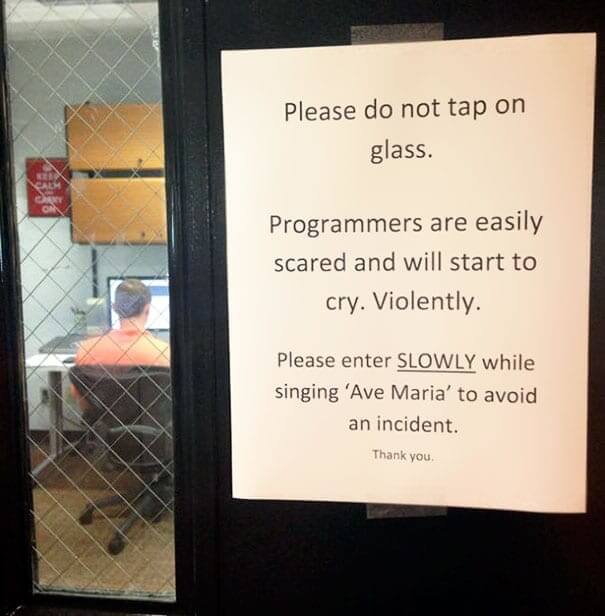 Easily Scared Programmers