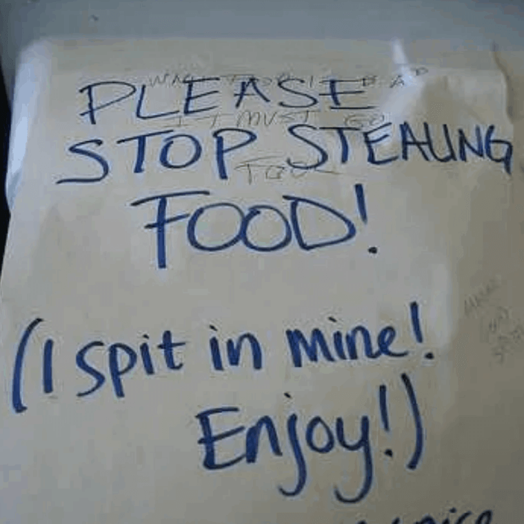 A Disgusting Warning