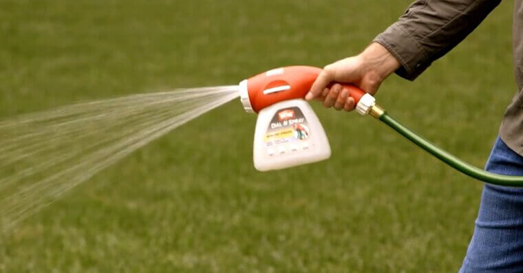 Use a Dial Sprayer When Weeds Are Out of Control