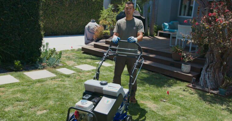 Aerate Your Lawn Once a Year