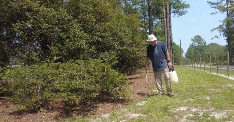 Treat Weed Patches With a Small Tank Sprayer