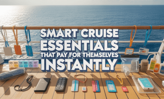 Cruise Essentials That Pay for Themselves Day One