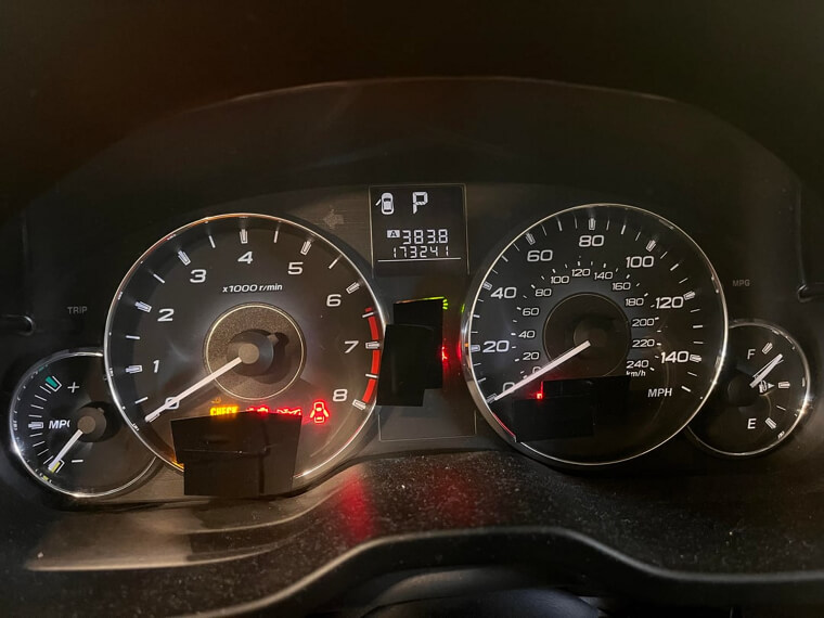 Warning Lights Hidden Behind Menu Screens