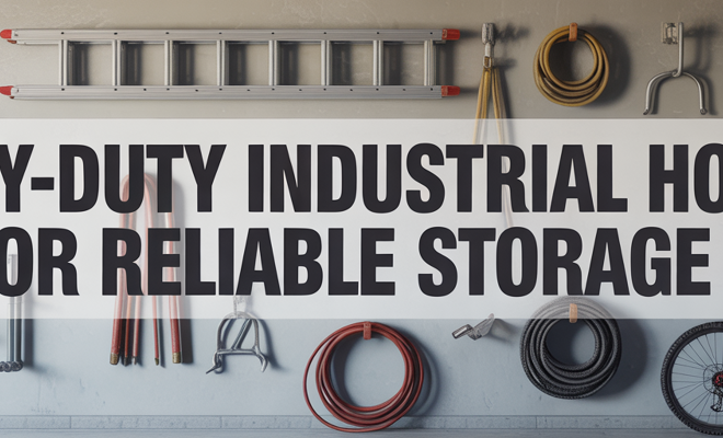 Ultra-Reliable Heavy-Duty Industrial Hooks for Organized Storage