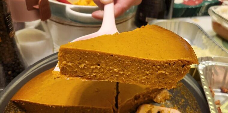 Crustless Pumpkin Pie