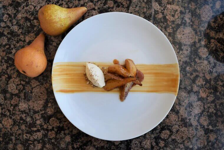 Caramelized Spiced Pears