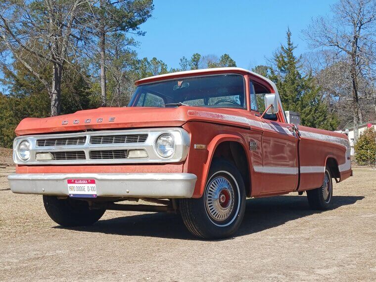 The 1971 Dodge D100 Utiline Pickup
