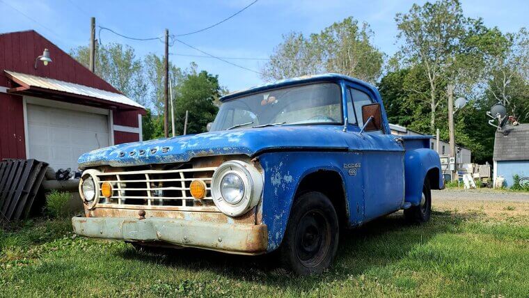 The 1966 Dodge D100 Sweptline Pickup