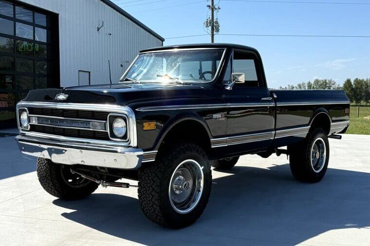The 1970 Chevy K10 Four-Wheel Drive