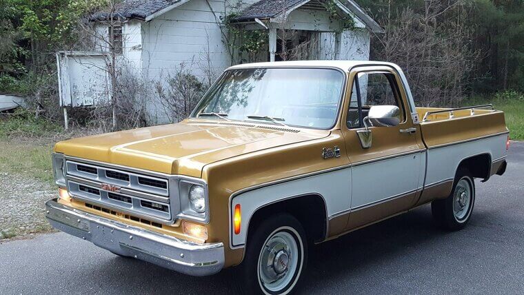 The 1975 GMC High Sierra Pickup Truck