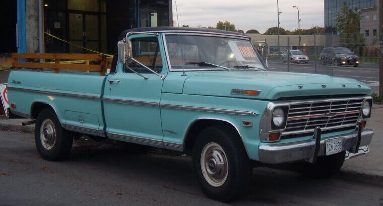 The 1969 Ford F-250 Built for Hard Work