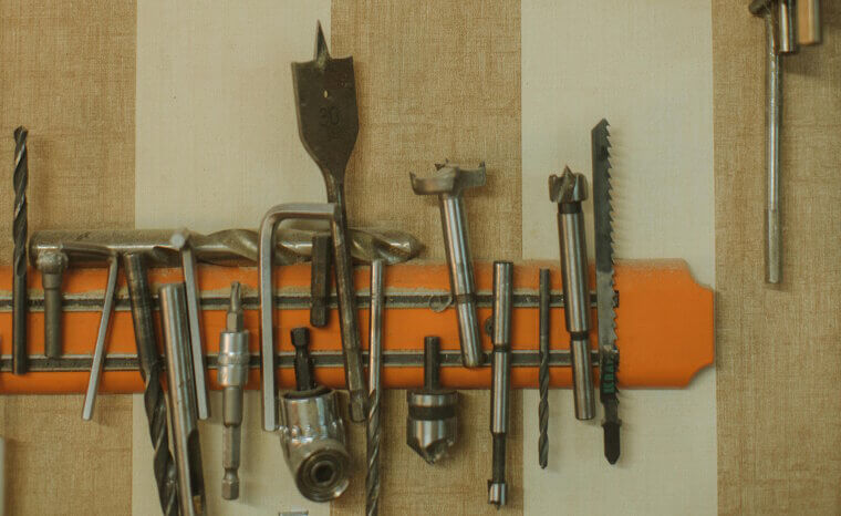 Tea Tins on Magnetic Strips