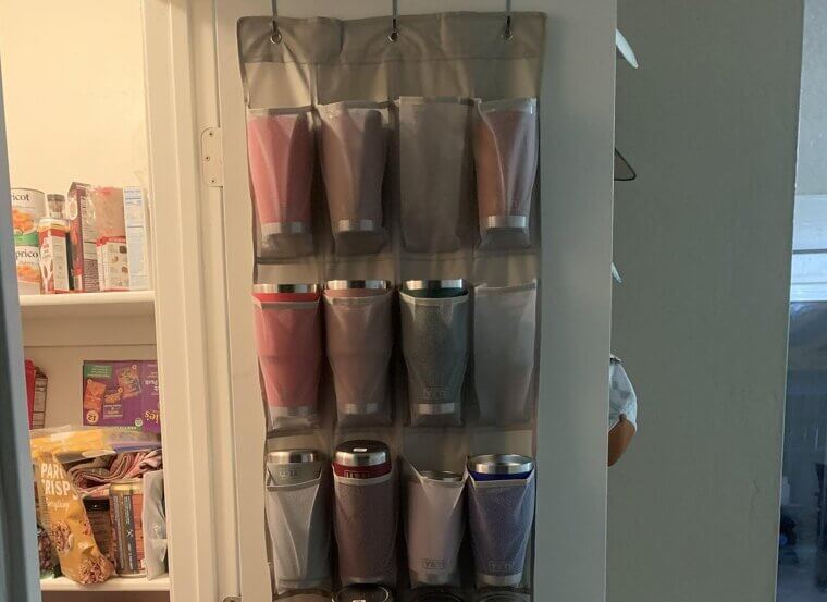 Over-The-Door Shoe Organizer… But for Anything