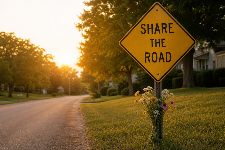 "Share the Road" — Grandpa's Favorite Life Advice