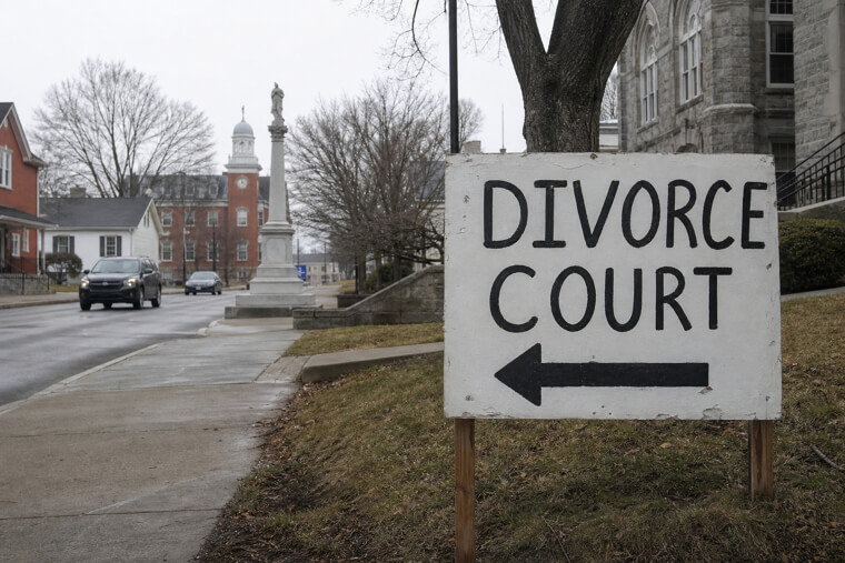 The "Divorce Court" Road Sign in Pennsylvania