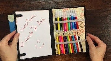 Build a Colouring Case Out of an Old Dvd Box