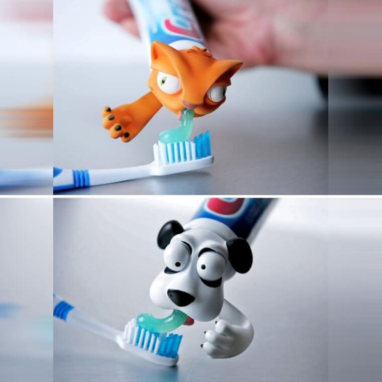 Fun Toothpaste Toppers