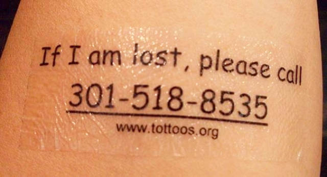 Lost But Found Tattoos