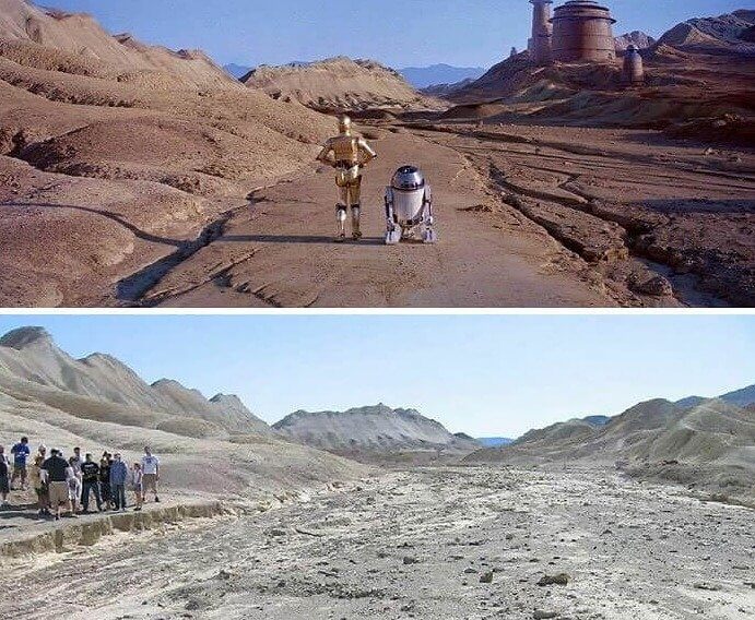 Star Wars Film Location - Movie & Reality