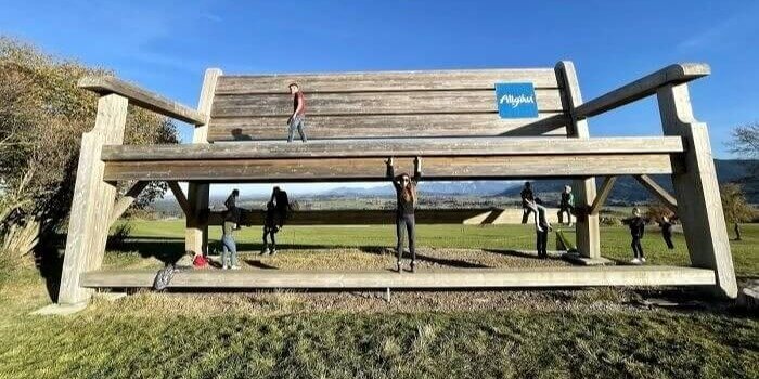 Bullige bayerische Bank