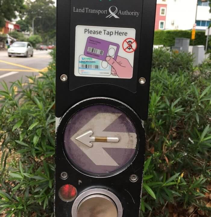 Rotes Licht, grünes Licht... Singapur-Stil