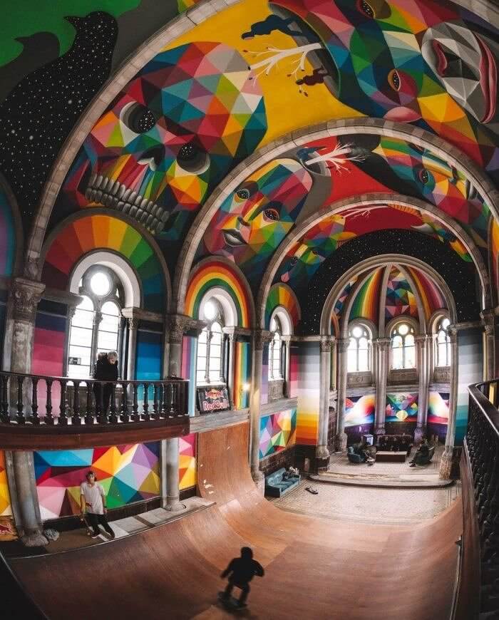 Skateboarding ist gleichbedeutend mit Gottesfurcht