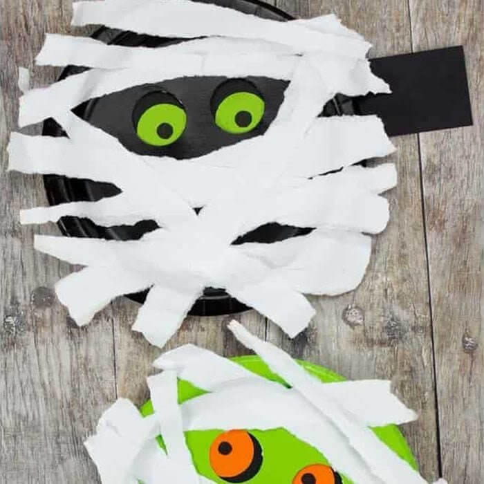 Make a Mummy Out of a Paper Plate