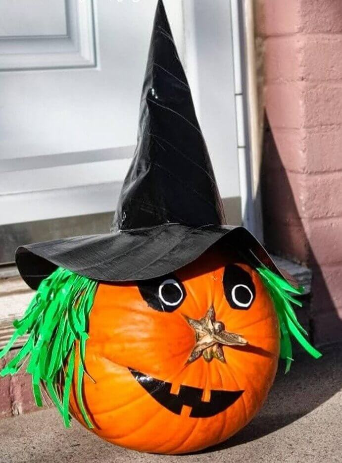A Pumpkin That Is Also a Witch