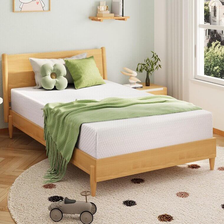 EGOHOME Twin Mattress - Cooling Memory Foam for Kids Comfort - Now 5% Off!