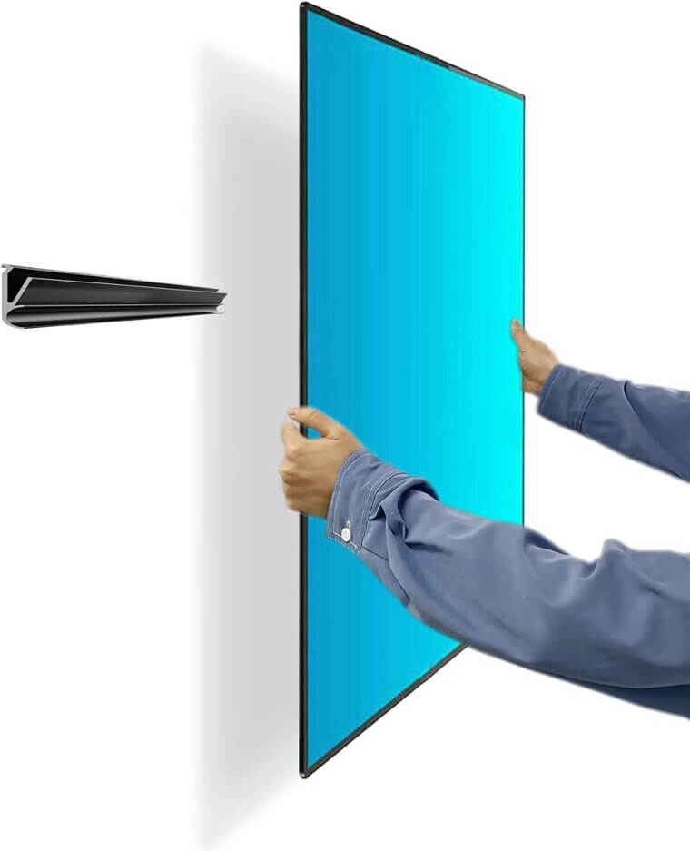 No Stud TV Mount - Easy Wall Installation, No Drilling Needed - 33% Off!