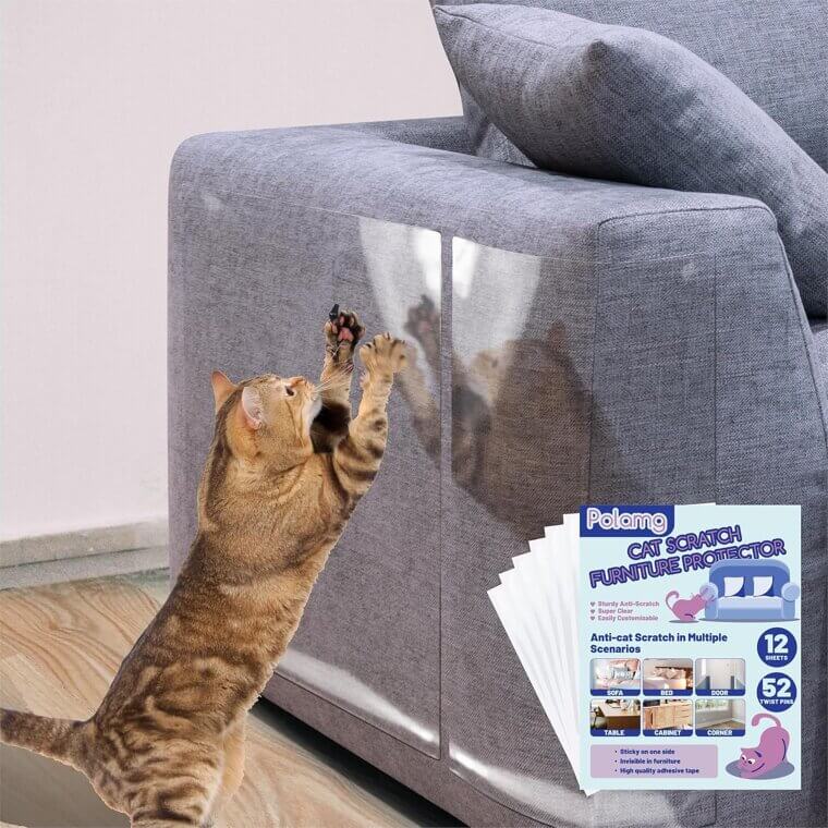 Anti-Cat Scratch Protectors - Keep Your Couch Safe! - Don’t Miss the 10% Discount!