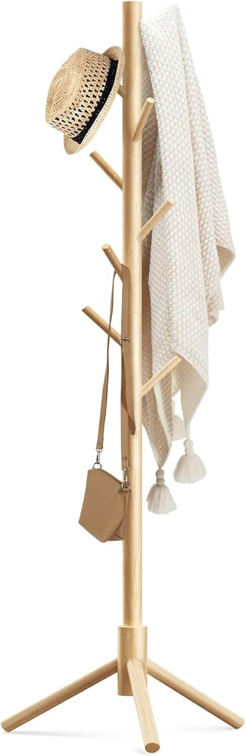 Haddockway Coat Rack - Stylish, Sturdy, and Easy Assembly - Don’t Miss the 27% Discount!