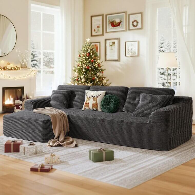 VASAGLE Cloud Couch - Cozy Modular Sofa for Any Space - Enjoy 28% Off!
